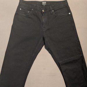 Bonobos Black Travel Jeans 30"x 32" Straight Leg